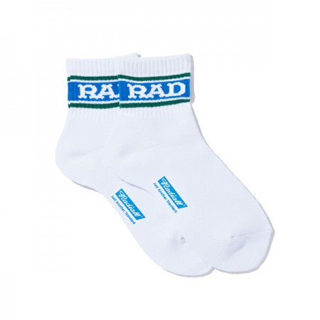 RADIALL　ソックス　"LOW KICK 2PAC SOX PSHORT"　(White)