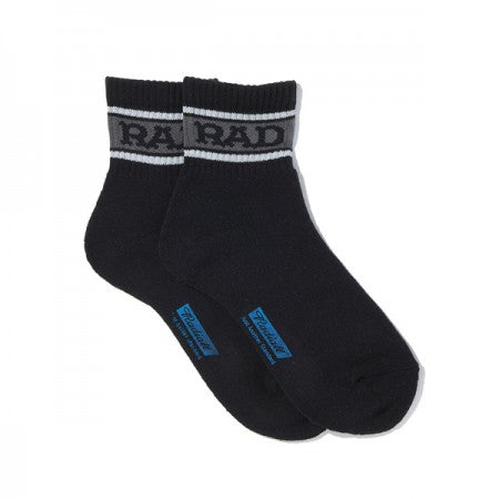 RADIALL　ソックス　"LOW KICK 2PAC SOX PSHORT"　(Black)