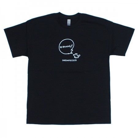 Shed　Tシャツ　"10th tee"　(Black)