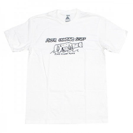 POLeR　Tシャツ　"BOTTLE TEE"　(White)