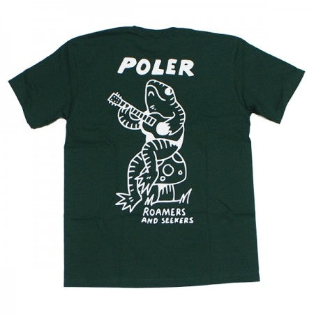 POLeR　Tシャツ　"OUT MI SWAMP TEE"　(Forest Green)