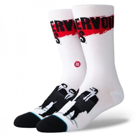 STANCE×QUENTIN TARANTINO　ソックス　"RESERVOIR DOGS"　(White)