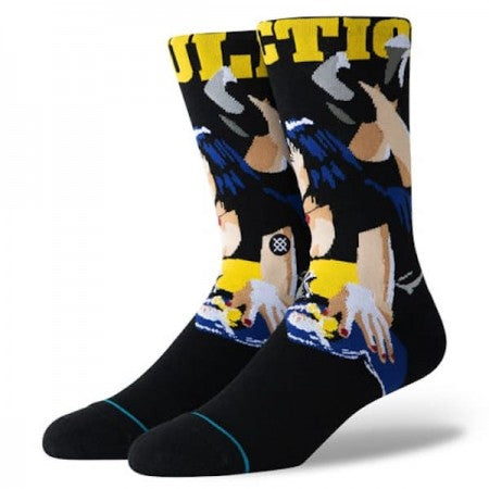 STANCE×QUENTIN TARANTINO　ソックス　"PULP FICTION"　(Black)