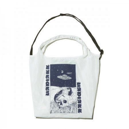 RADIALL×HIROTTON　バッグ　"NAMAZU PACKABLE TOTE BAG"　(White)