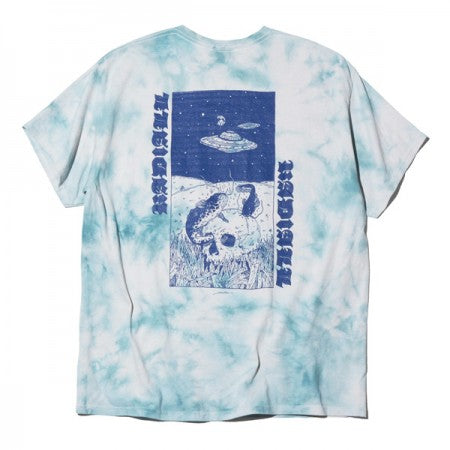 RADIALL×HIROTTON　Tシャツ　"NAMAZU CREW NECK T-SHIRT S/S"　(Blue TieDye)