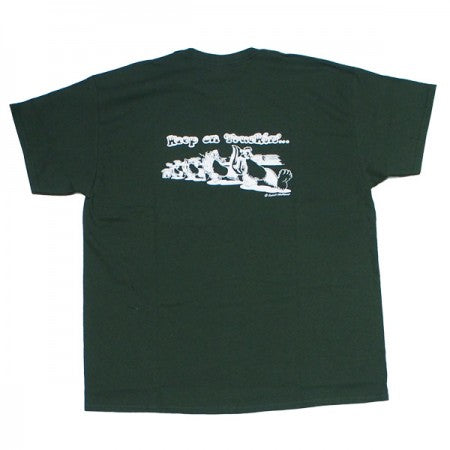 RADIALL　Tシャツ　"KEEP ON TRUCKIN' CREW NECK T-SHIRT S/S"　(Green)