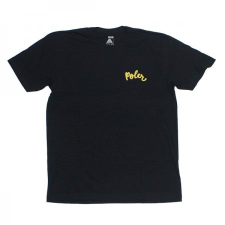 ★30%OFF★ POLeR　Tシャツ　"POPPY TEE"　(Black)