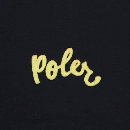 POLeR　Tシャツ　"POPPY TEE"　(Black)