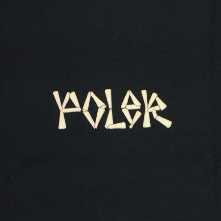 ★30%OFF★ POLeR　Tシャツ　"TRADER RICK TEE"　(Black)
