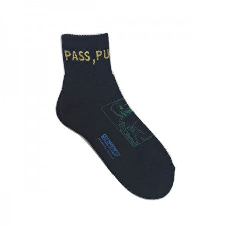 RADIALL　ソックス　"2PAC SOX PASS MIDDLE"　(Black)