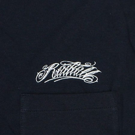 RADIALL　Tシャツ　"SCRIPT CREW NECK T-SHIRT S/S"　(Black)