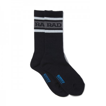 RADIALL　ソックス　"HIGH KICK 2PAC SOX LONG"　(Black)