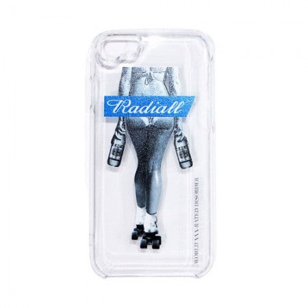 RADIALL　iPhoneケース　"FOURTY OZ LADY IPHONE CASE for 6/6s/7/8"　(Clear)