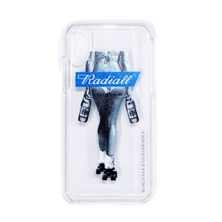 RADIALL　iPhoneケース　"FOURTY OZ LADY IPHONE CASE for X/XS"　(Clear)