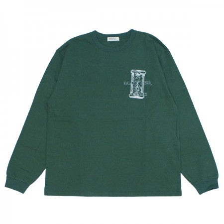 RADIALL　L/STシャツ　"MATTER CREW NECK T-SHIRT L/S"　(Green)