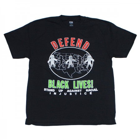 OBEY　Tシャツ　"DEFEND BLACK LIVES BASIC TEE"　(Black)