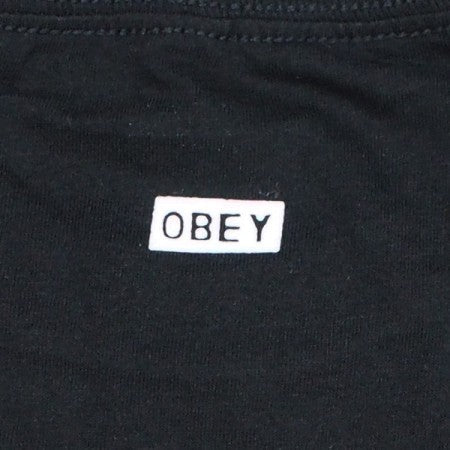 OBEY　Tシャツ　"DEFEND BLACK LIVES BASIC TEE"　(Black)
