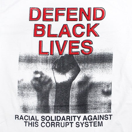 OBEY　Tシャツ　"DEFEND BLACK LIVES 2 BASIC TEE"　(White)