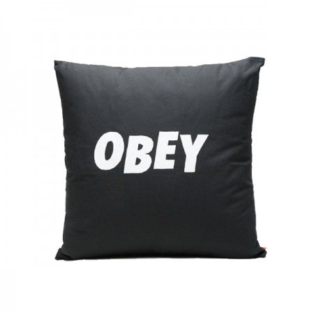 OBEY　クッション　"OBEY JUMBLED PILLOW"　(Black)
