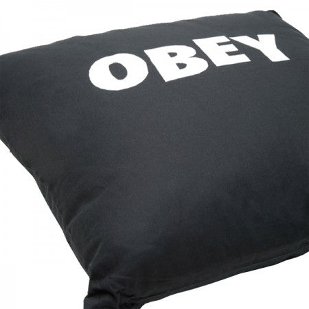 OBEY　クッション　"OBEY JUMBLED PILLOW"　(Black)