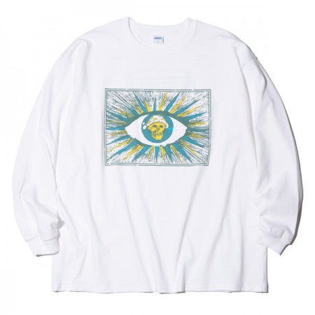 RADIALL　L/STシャツ　"DEAD HEAD CREW NECK T-SHIRT L/S"　(White)