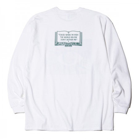 RADIALL　L/STシャツ　"DEAD HEAD CREW NECK T-SHIRT L/S"　(White)