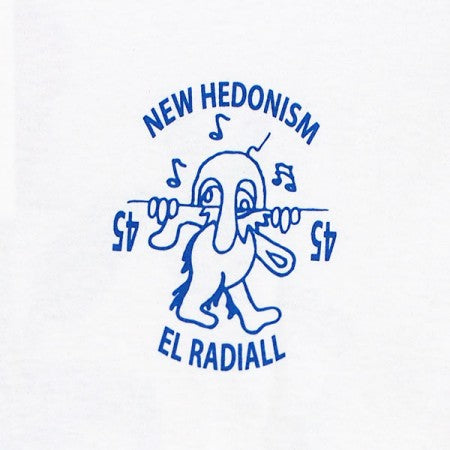RADIALL　Tシャツ　"HEDONISM CREW NECK T-SHIRT S/S"　(White)