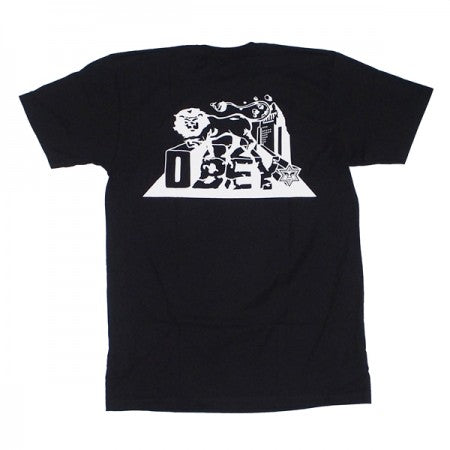 OBEY　Tシャツ　"BAD BRAINS X OBEY TEE"　(Black)