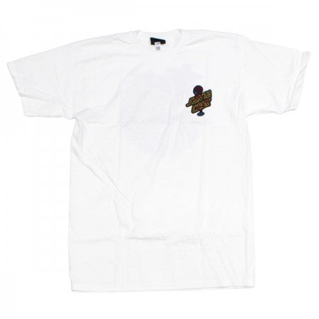 SANTA CRUZ　Tシャツ　"GLOW DOT TEE"　(White)