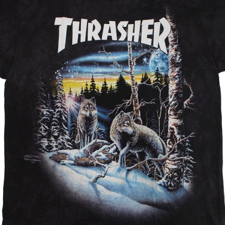 Thrasher 13 wolves t cheap shirt