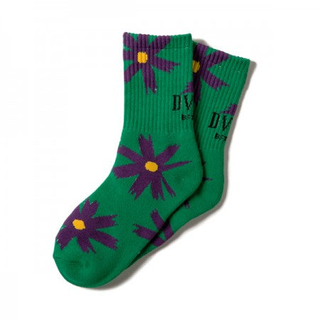 Deviluse　ソックス　"PRICKLY FLOWER SOCKS"　(Green)