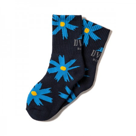 Deviluse　ソックス　"PRICKLY FLOWER SOCKS"　(Navy)