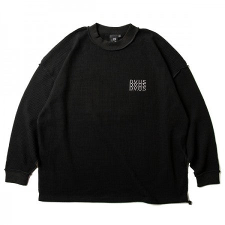 Deviluse　ワッフルロングスリーブ　"WAFFLE LONG SLEEVE"　(Black)