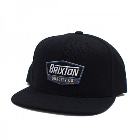 BRIXTON　キャップ　"REGAL MP SNAPBACK CAP"　(Black)