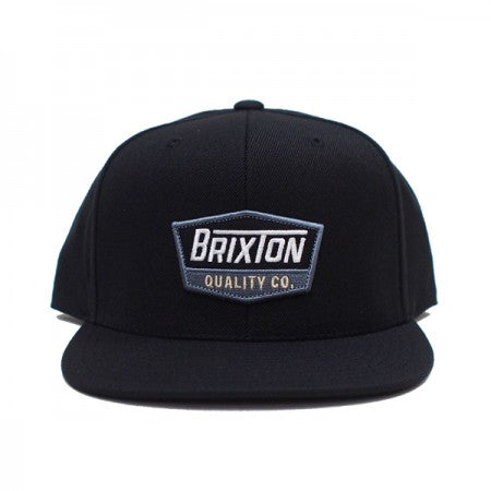 BRIXTON　キャップ　"REGAL MP SNAPBACK CAP"　(Black)