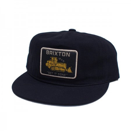 BRIXTON　キャップ　"IRVINGTON HP SNAPBACK CAP"　(Black)