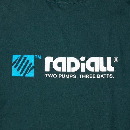 RADIALL　L/STシャツ　"COIL CREW NECK T-SHIRT L/S"　(Forest Green)