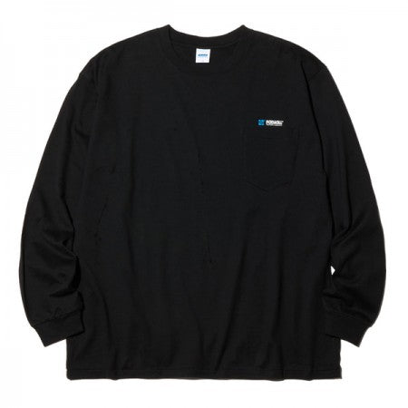 RADIALL　L/STシャツ　"COIL CREW NECK T-SHIRT L/S"　(Black)