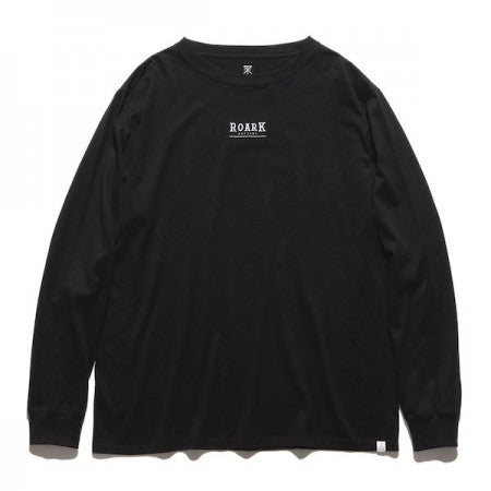 ROARK REVIVAL　L/STシャツ　"MEDIEVAL LOGO L/S TEE"　(Black)