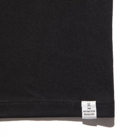 ROARK REVIVAL　L/STシャツ　"MEDIEVAL LOGO L/S TEE"　(Black)