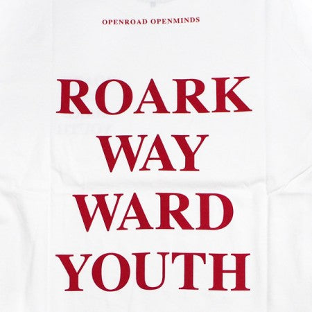 ROARK REVIVAL　L/STシャツ　"WAYWARD YOUTH L/S TEE"　(White)