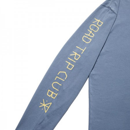 ROARK REVIVAL　L/STシャツ　"LOAD TRIP CLUB L/S TEE"　(Foggy Blue)