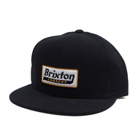 BRIXTON　キャップ　"STEADFAST HP SNAPBACK CAP"　(Black)