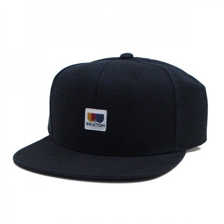 BRIXTON　キャップ　"ALTON MP SNAPBACK CAP"　(Washed Black)