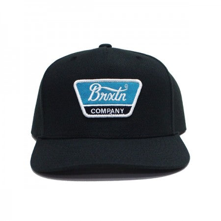 BRIXTON　キャップ　"LINWOOD C MP SNAPBACK CAP"　(Black)