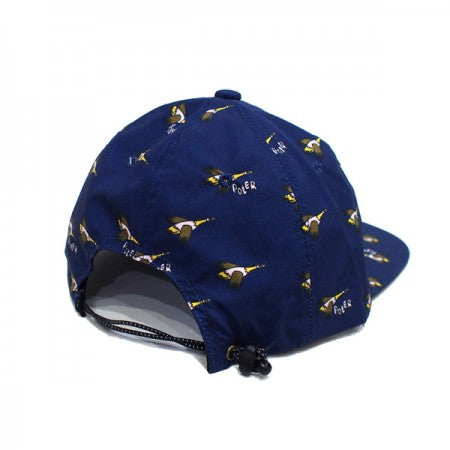 POLeR　キャップ　"ALL OVER 6P CAP"　(Navy)