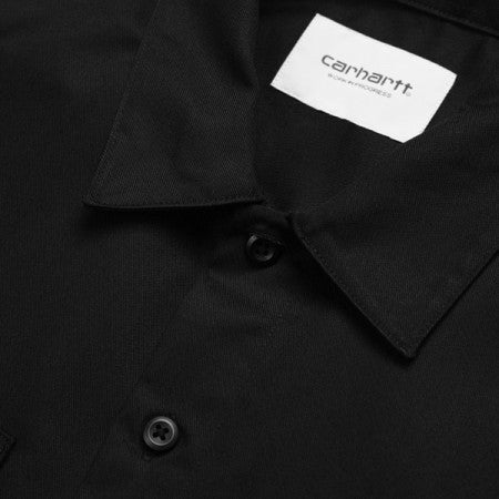 Carhartt WIP　L/Sシャツ　“L/S MASTER SHIRT"　(Black)