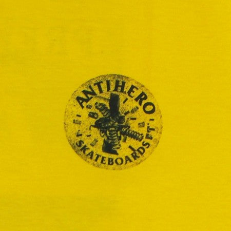 ANTI HERO　Tシャツ　"FREEFORM TEE"　(Yellow/Black)