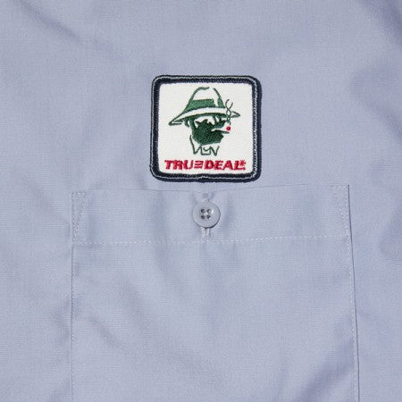 RADIALL　L/Sシャツ　"TRUE DEAL REGULAR COLLARED SHIRT L/S"　(Light Gray)