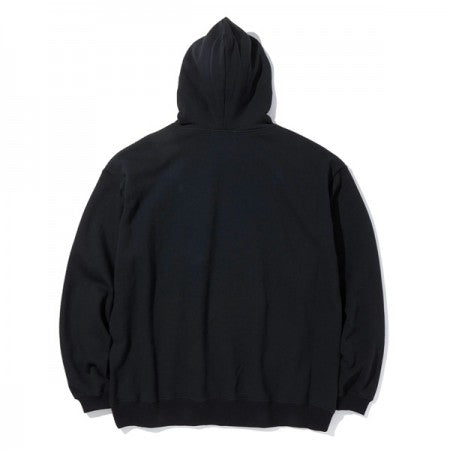 RADIALL　パーカ　"FLAGS HOODIE SWEATSHIRT L/S"　(Black)